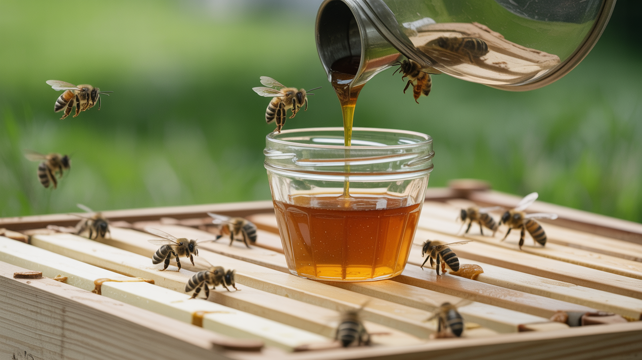 Feeding Bees: Sugar Syrup, Fondant, and Pollen Patties