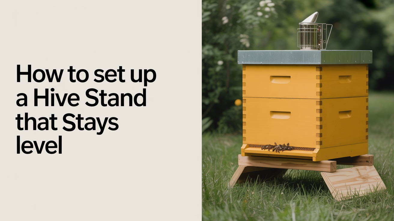 How to Set Up a Hive Stand That Stays Level