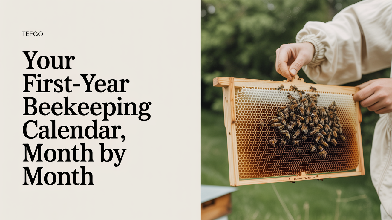 Your First-Year Beekeeping Calendar, Month by Month